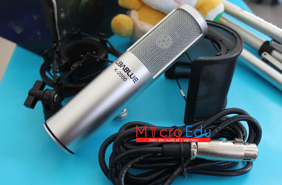 Micro thu âm Libablue K-2000 giá sinh viên chất thương gia